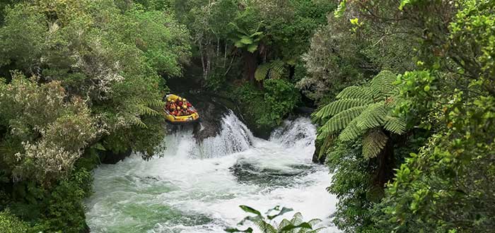 Rafting rio Kaituna